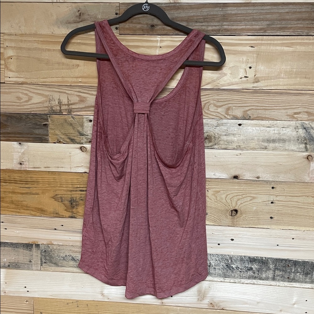 Maurices size Large Razor Back Sleeveless Soft and Stretchy Tank - Rose-Mauve - Picture 9 of 9